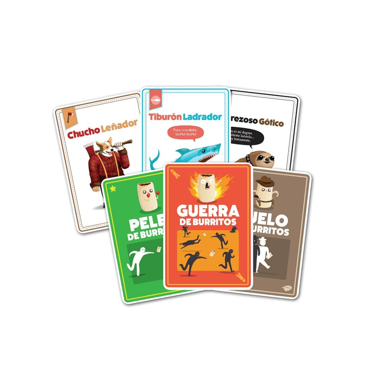 Exploding Kittens Llc  Ekittb01Es Juego De Mesa Throw Throw Burrito