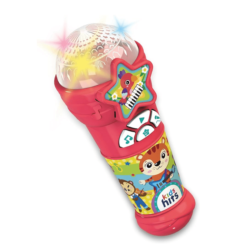 Kids Hits  Kh16-004 Microfono Con Sonido Y Luces