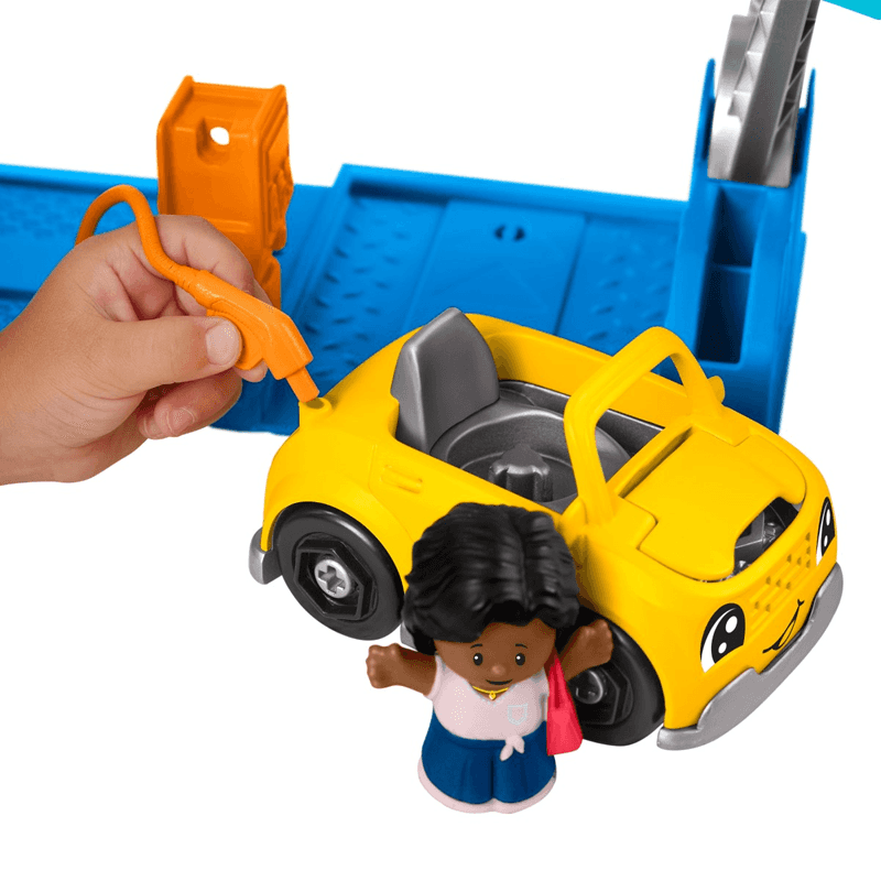 Mattel Fisher Price Hrc62 Little People Garage De Vehículos