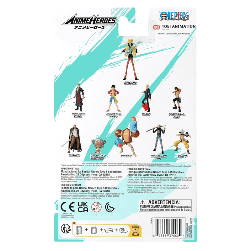 Bandai Namco 37006 Figures De Colección One Piece 6.5 Plg Surtido
