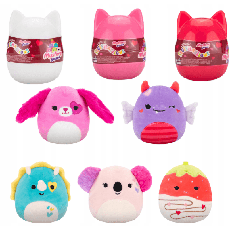 Jazwares Squishmallows Sqva01210 Peluche 4 Plg Valentines Surtido