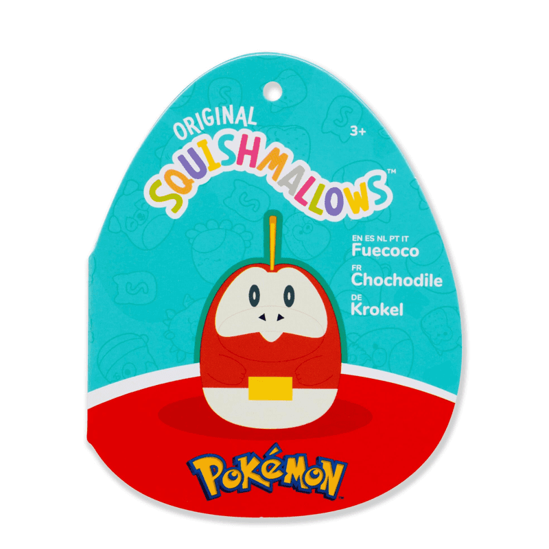 Jazwares Pokémon Sqpk00068 Peluche Grande De Fuecoco 14 Plg