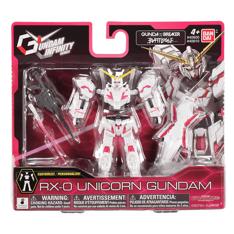 Bandai Namco 40600 Figura De Accion Gundam Infinity S6 Surtido