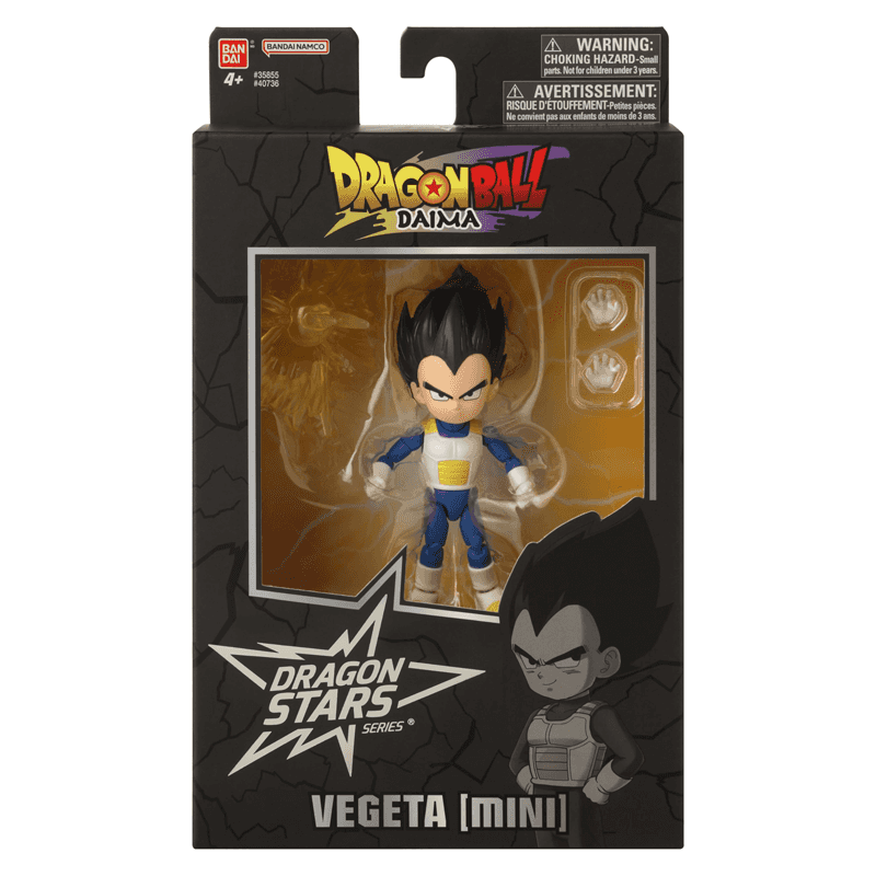 Bandai Namco 40736 Figura De Accion Dragon Ball Vegeta Mini
