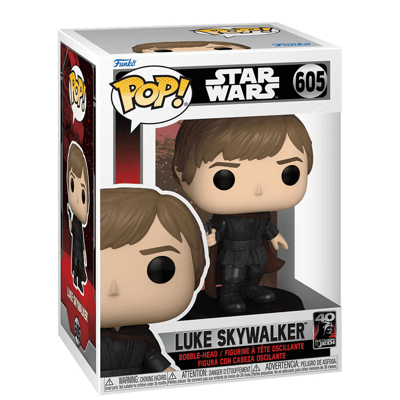 Figura De Accion Funko Pop Star Wars #605 Luke Skywalker