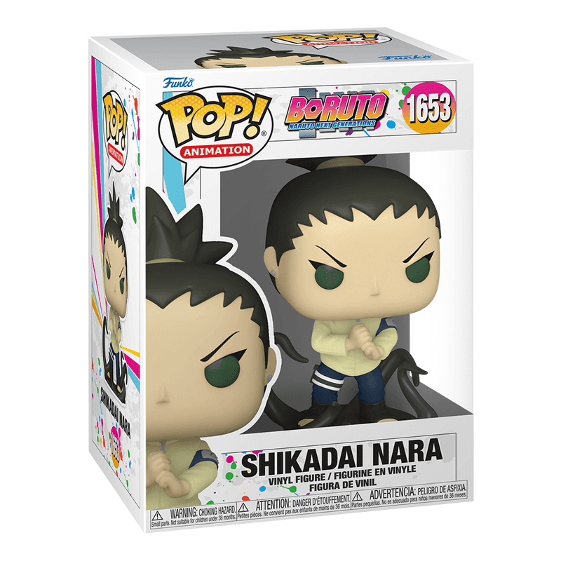Figura De Accion Funko Pop Boruto: Naruto #1653 Shikadai Nara