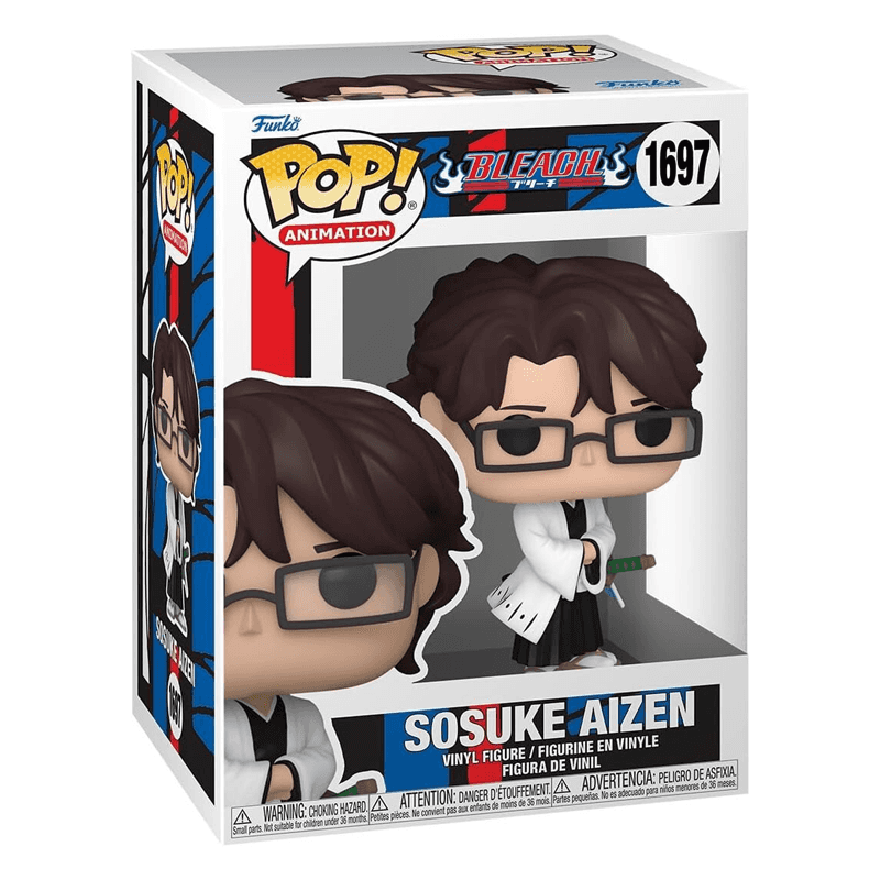 Figura De Accion Funko Pop Bleach #1697 Aizen Sousuke