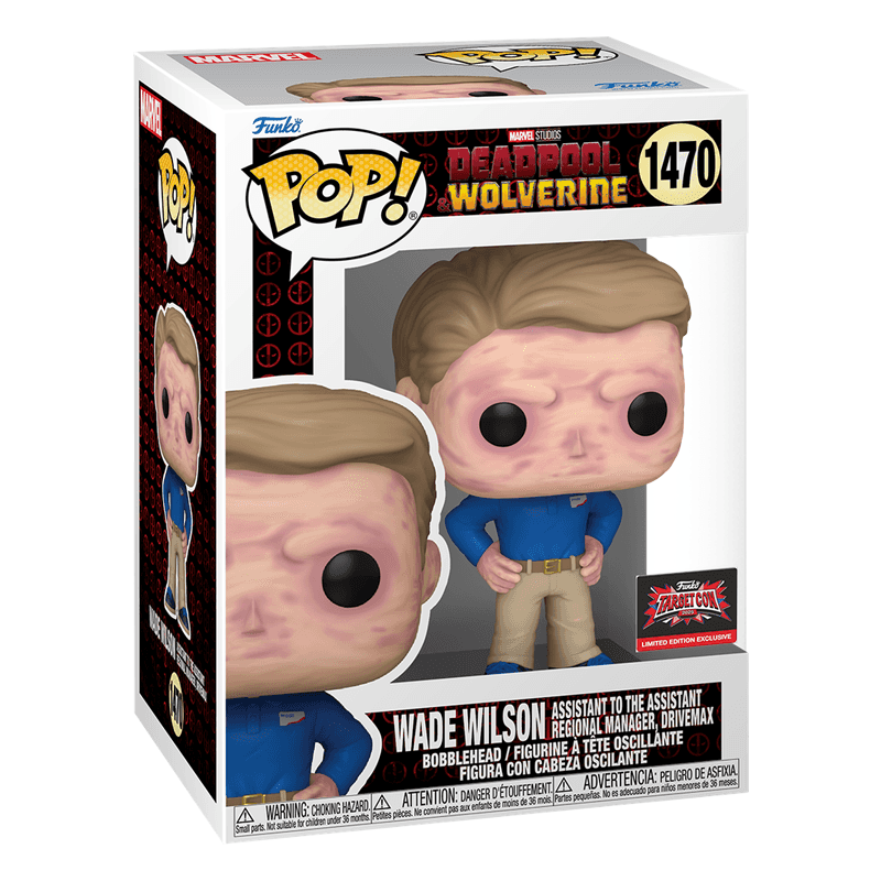 Figura De Accion Funko Pop Deadpool #1470 Wade Wilson