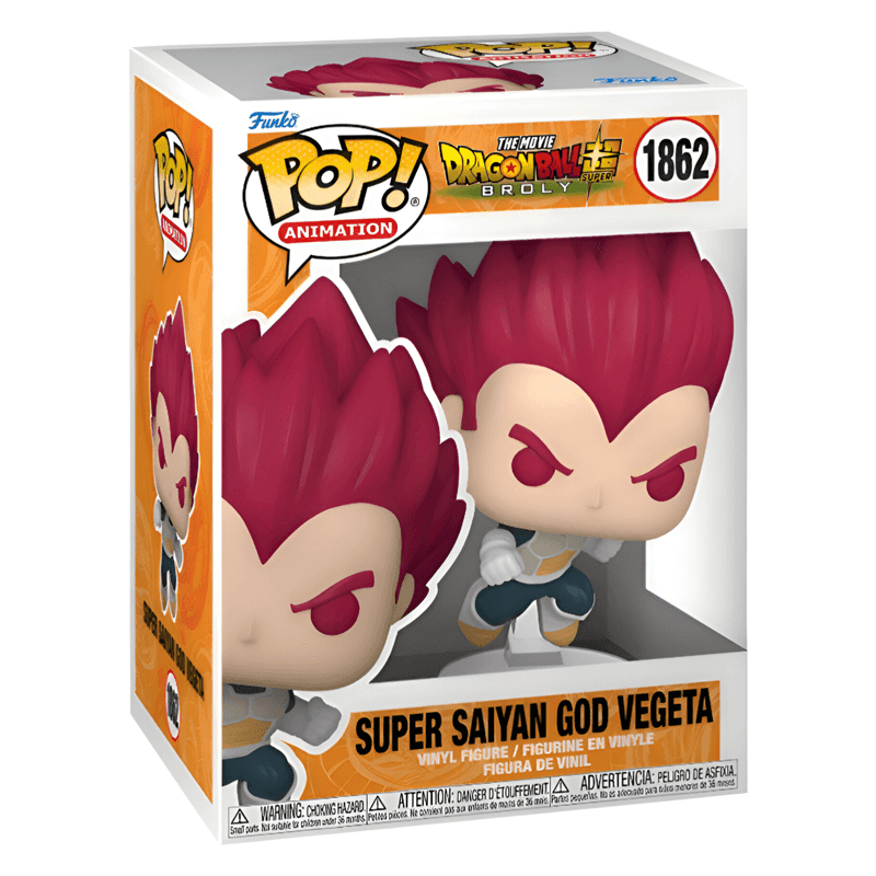 Funko Pop! Dragonball Z 1862 Super Saiyan God Vegeta