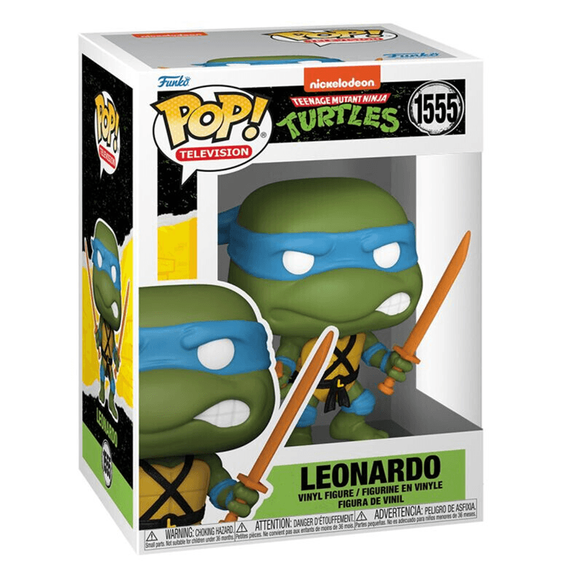 Figura De Accion Funko Pop Tortugas Ninja #1555 Leonardo
