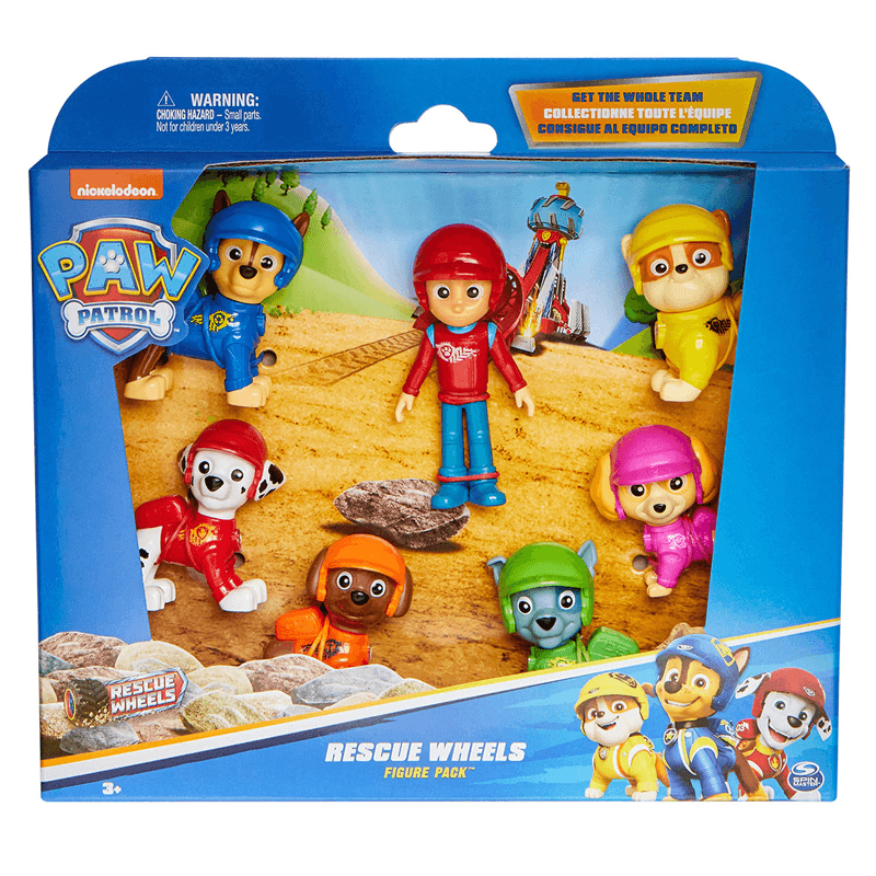 Spin Master Paw Patrol 6070443 Set De Figuras Rescata