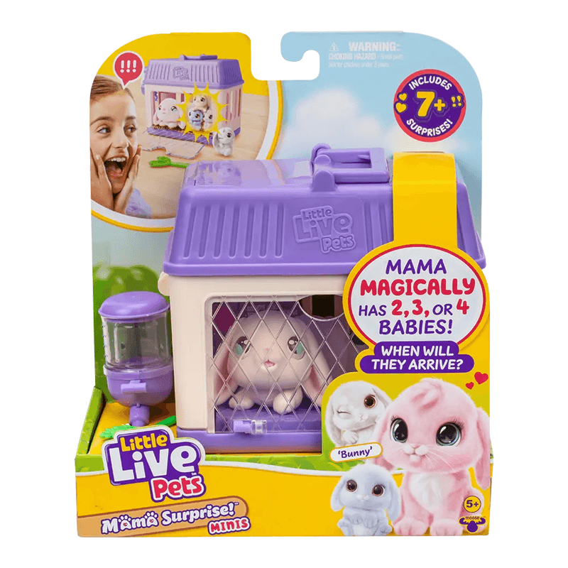Moose Little Live Pets 26624 Mini Set Mamá Sorpresa