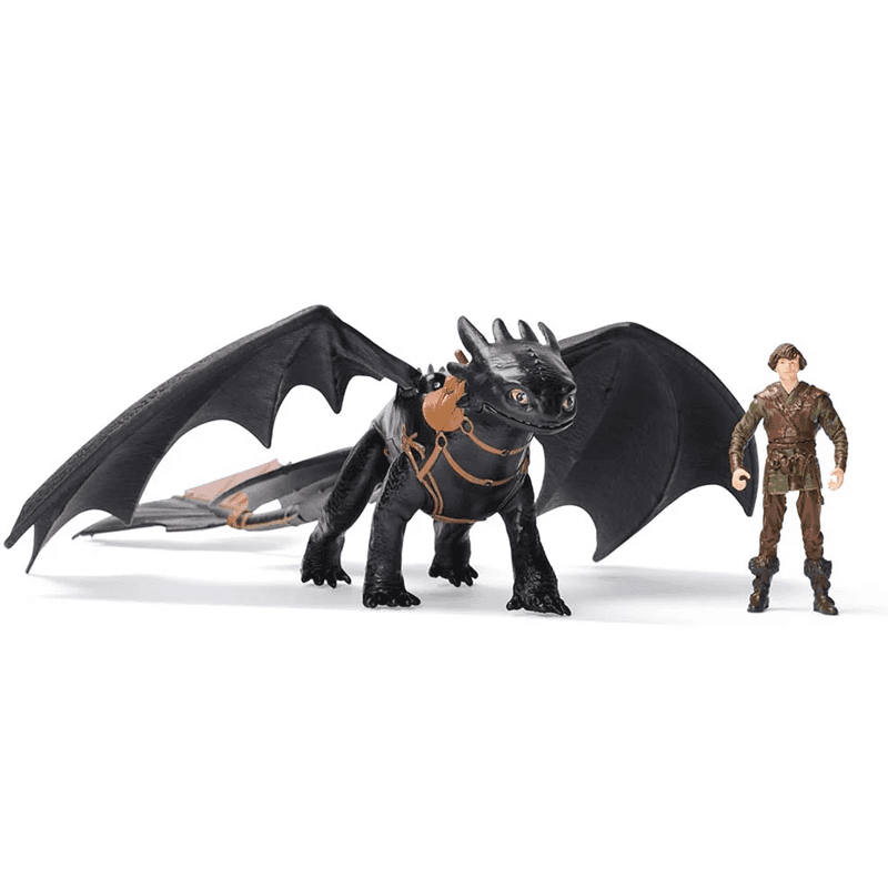 Spin Master Cómo Entrenar A Tu Dragón 6072587 Vikingo Y Dragon Live Action 4 Surtido