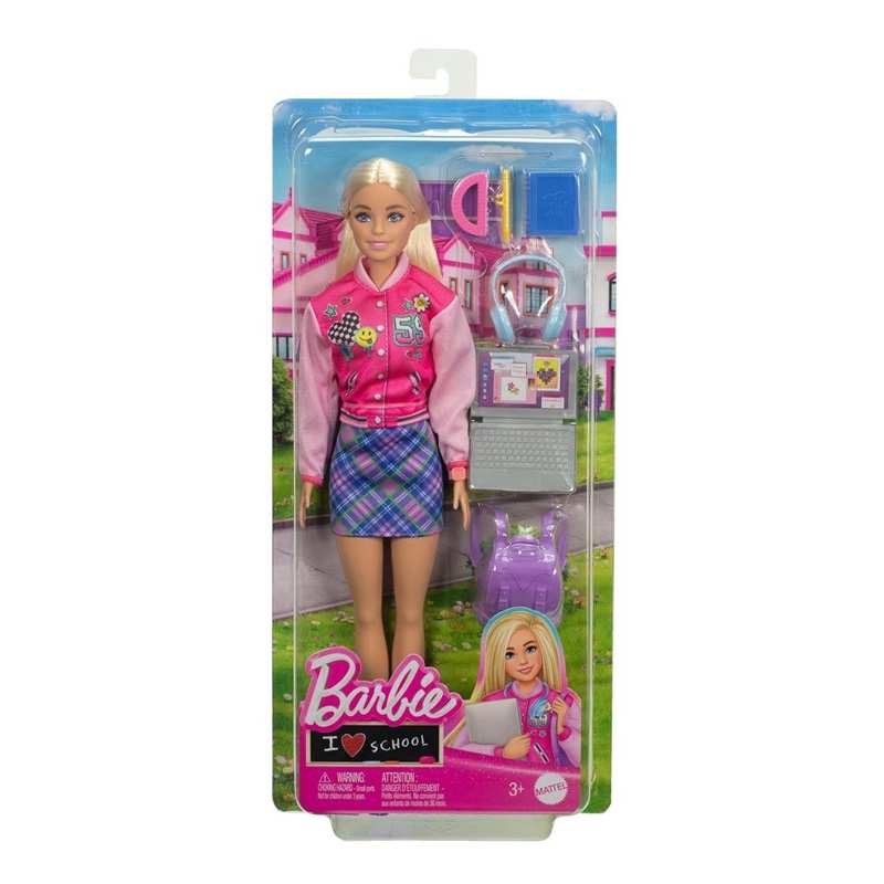 Mattel Barbie Hrg84 Muñeca Set Estudiante