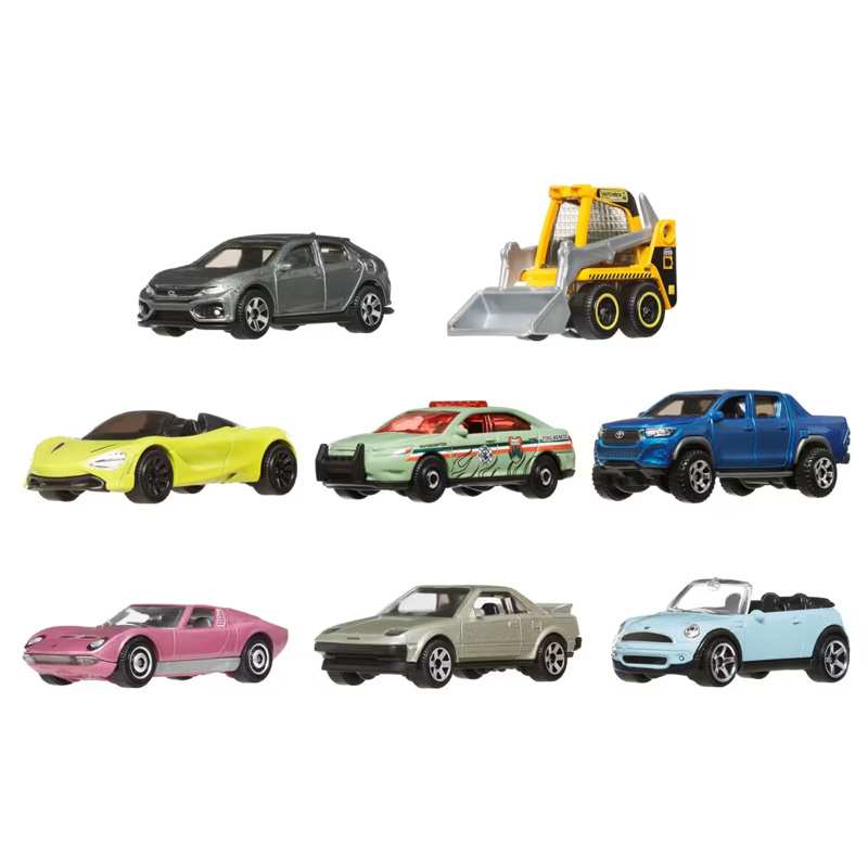 Mattel Matchbox Hvr81 Pack 8 Vehiculos 1.64 Surtido