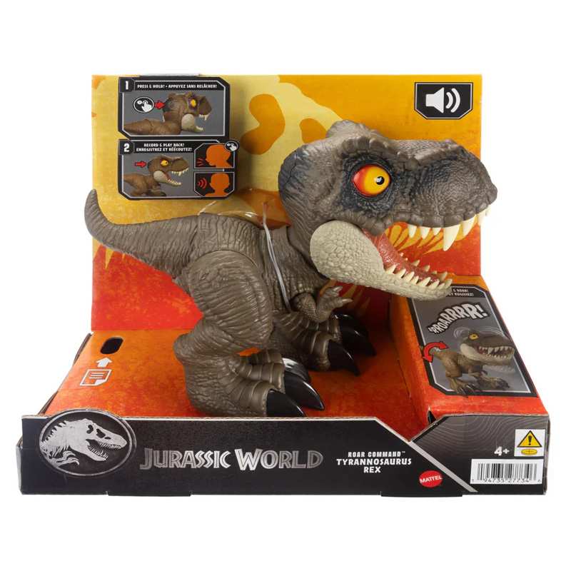 Mattel Jurassic World Jcw01 Dinosaurio Tyrannosaurus Rex Con Rugido