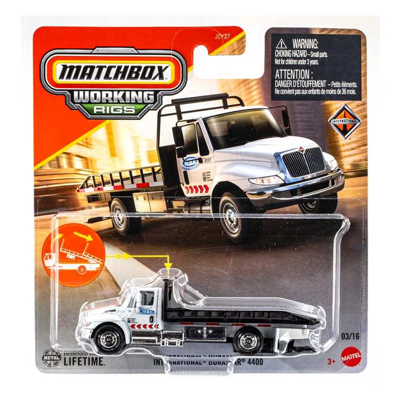 Mattel Matchbox Jcy27 Vehículos De Trabajo Surtido