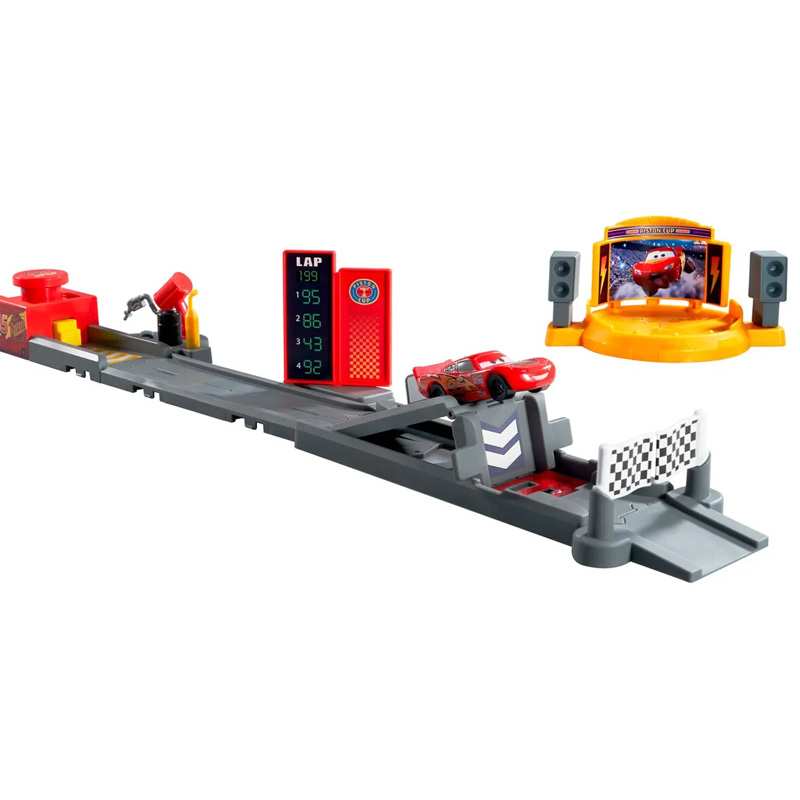 Mattel Cars Jdj02 Pista De Lanzamiento Copa Pistón