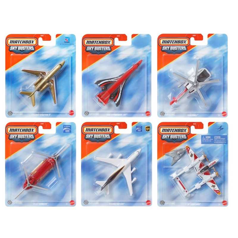 Mattel Matchbox Jdj05 Sky Busters Surtido