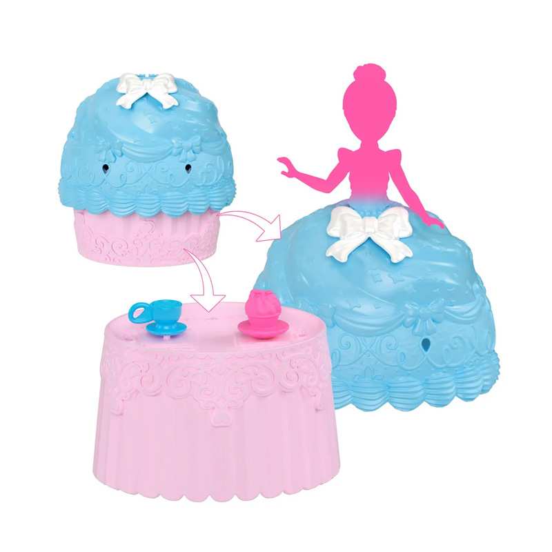 Mattel Disney Jfg78 Cupcake Con Muñeca Pequeña Sorpresa