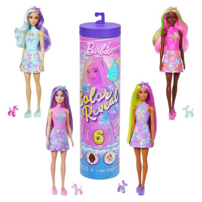 Mattel Barbie Jfy73 Muñeca Cutie Reveal Balloon Surtido