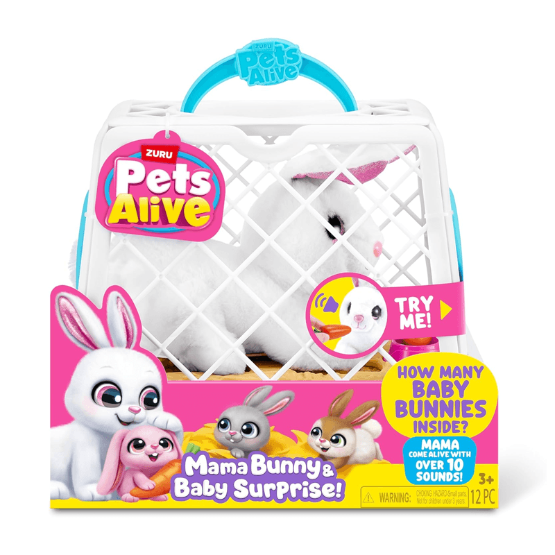 Zuru Pets Alive 9554 Peluches De Mamá Conejo