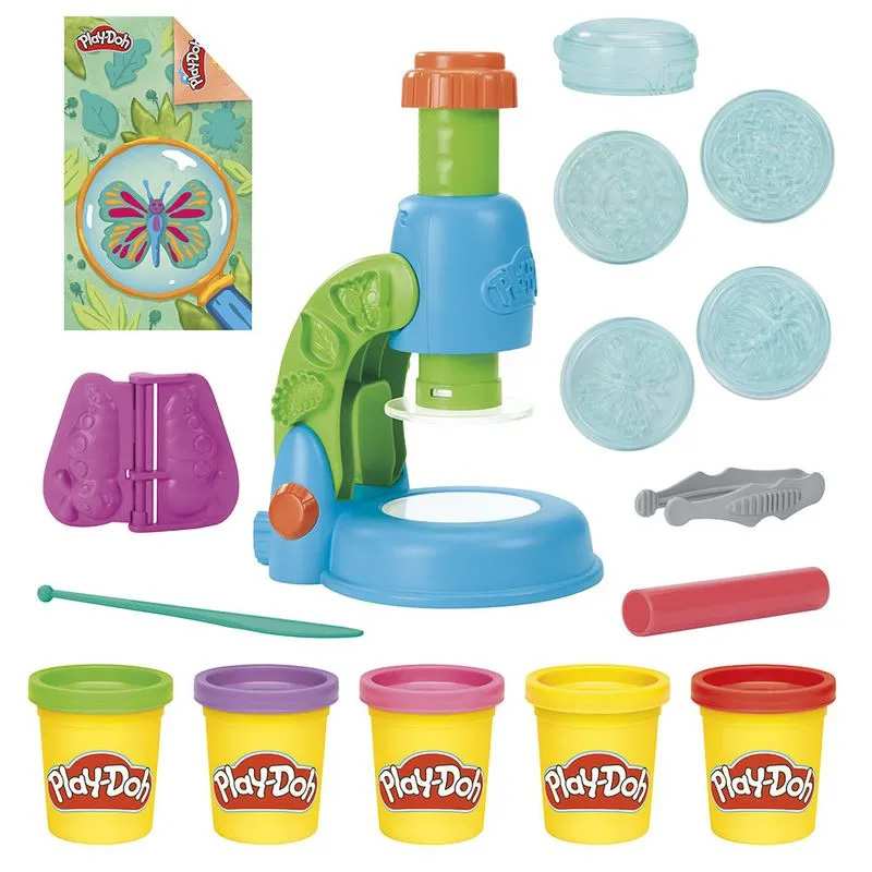Hasbro Play-Doh G0494 Microscopio De Luz Y Mirada