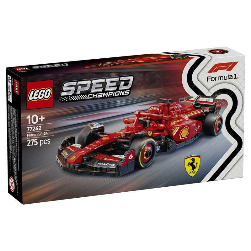 Lego Speed Champions 77242 Vehiculo De Carreras Ferrari Sf-24 F1