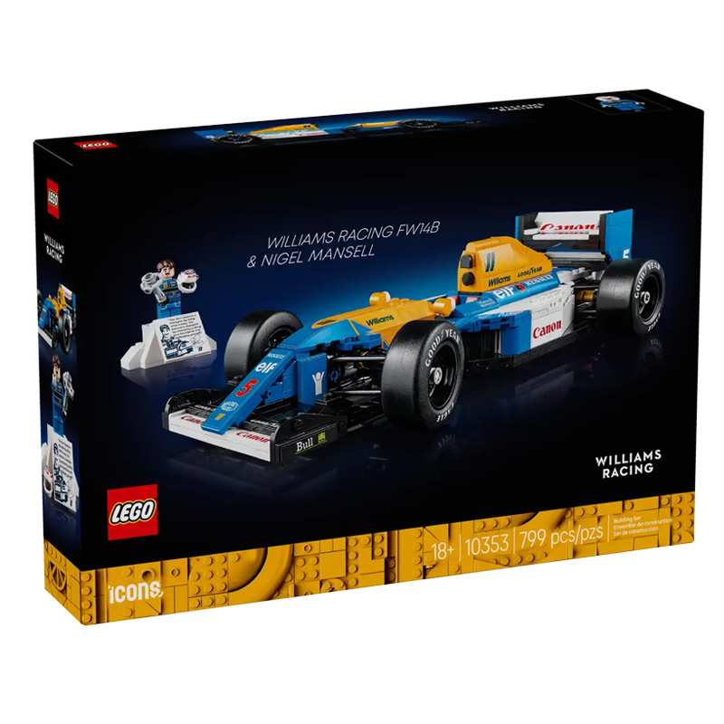 Lego Speed Champions 10353 Williams Racing Fw14B Y Nigel Mansell