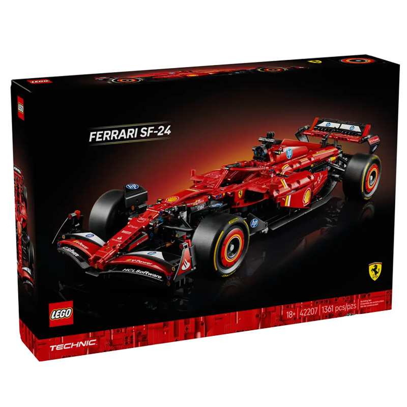 Lego Technic 42207 Vehiculo Fórmula 1 Ferrari Sf-24