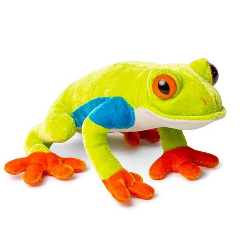 Wild Republic Cuddlekins 10947 Peluche Rana Trey De Ojos Rojos 15 Plg