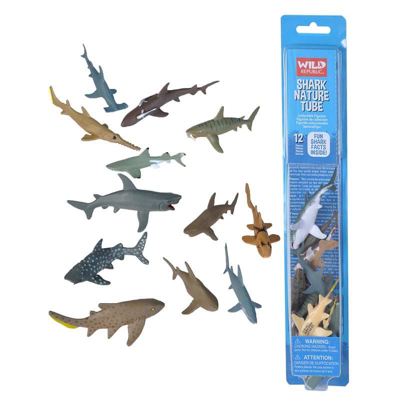 Wild Republic 12757 Tubo De Figuras De Tibur—n
