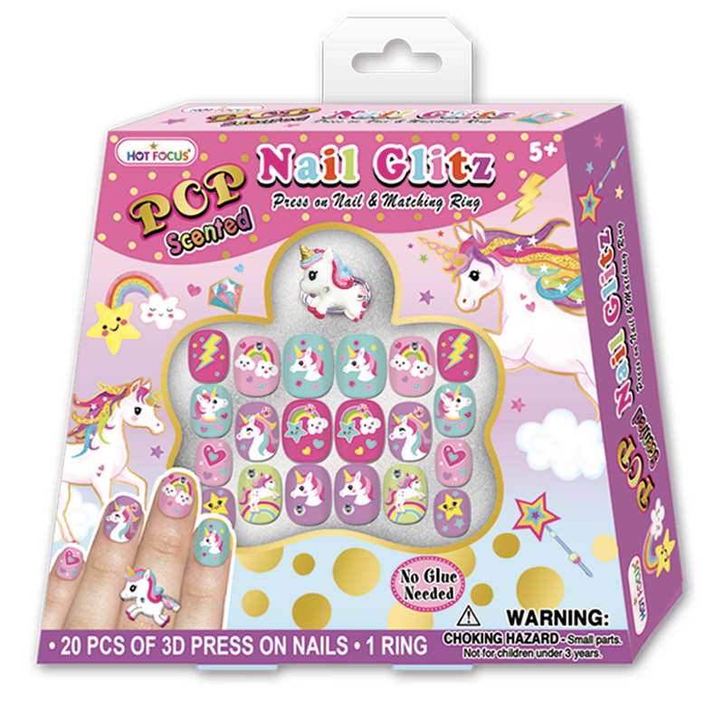 Hot Focus 32Uc Set De Brillo De U–as Pop Unicorn