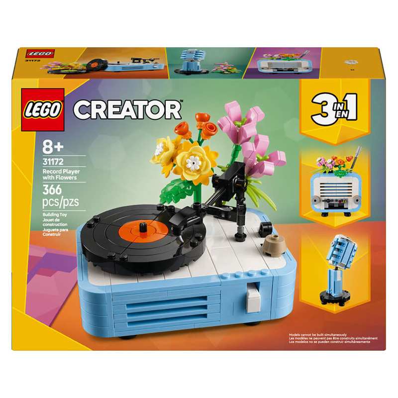 Lego Creator 31172 Tornamesa Con Flores