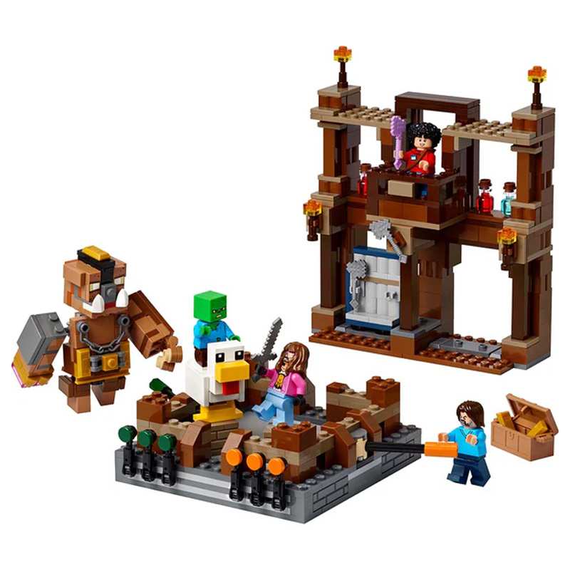 Lego Minecraft 21272 El Ring De Combate De La Mansion Del Bosque