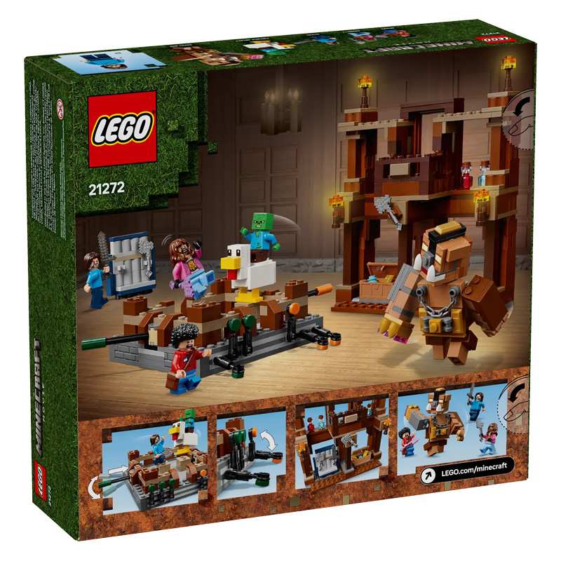 Lego Minecraft 21272 El Ring De Combate De La Mansion Del Bosque