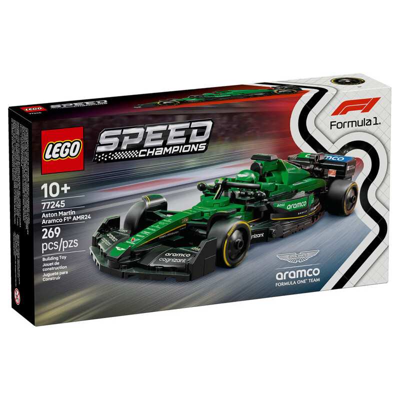 Lego Speed Champions 77245 Aston Martin Aramco F1 Amr24 Auto De Carreras