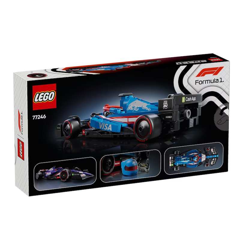 Lego Speed Champions 77246 Visa Cash App Rb Vcarb 01 F1 Auto De Carreras