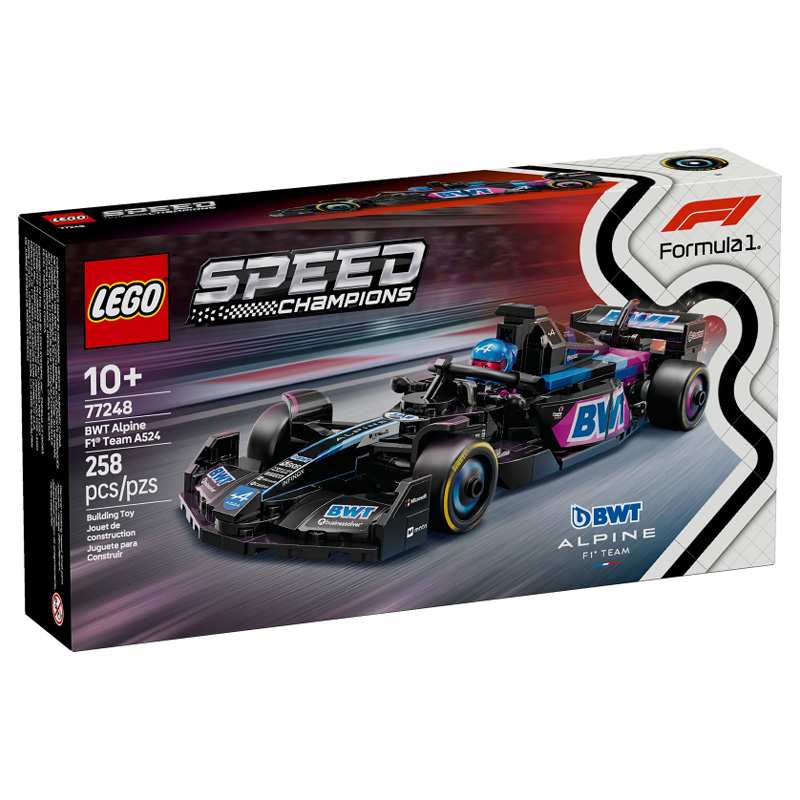 Lego Speed Champions 77248 Bwt Alpine F1 Team A524 Auto De Carreras