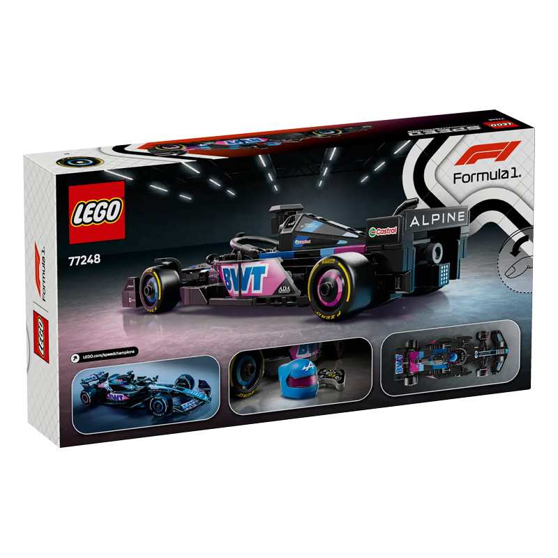 Lego Speed Champions 77248 Bwt Alpine F1 Team A524 Auto De Carreras