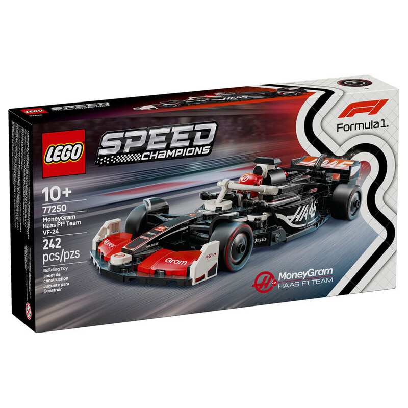 Lego Speed Champions 77250 Moneygram Haas F1 Team Vf-24 Auto De Carreras