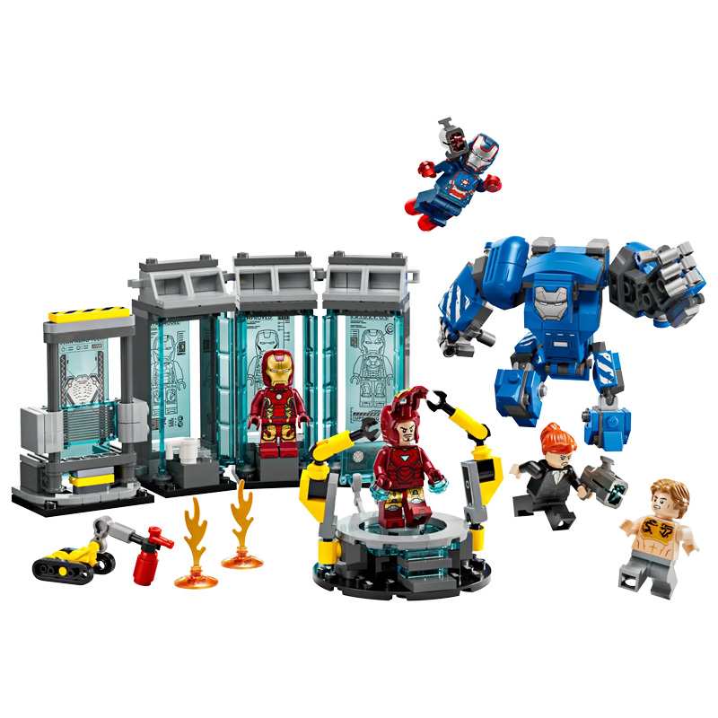 Lego Marvel 76315 Laboratorio De Iron Man