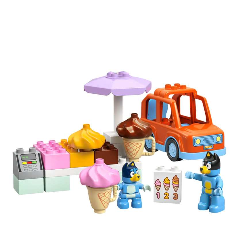 Lego Duplo 10458 Excursion A La Heladeria Con Bluey