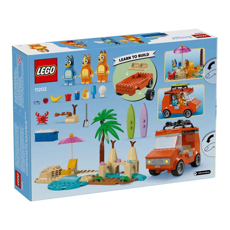 Lego Duplo 11202 Excusion A La Playa De Bluey
