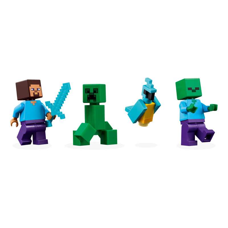 Lego Minecraft 21275 La Casa Dinamita De La Selva