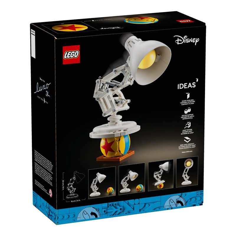 Lego Disney 21357 Pixar Luxo Jr.