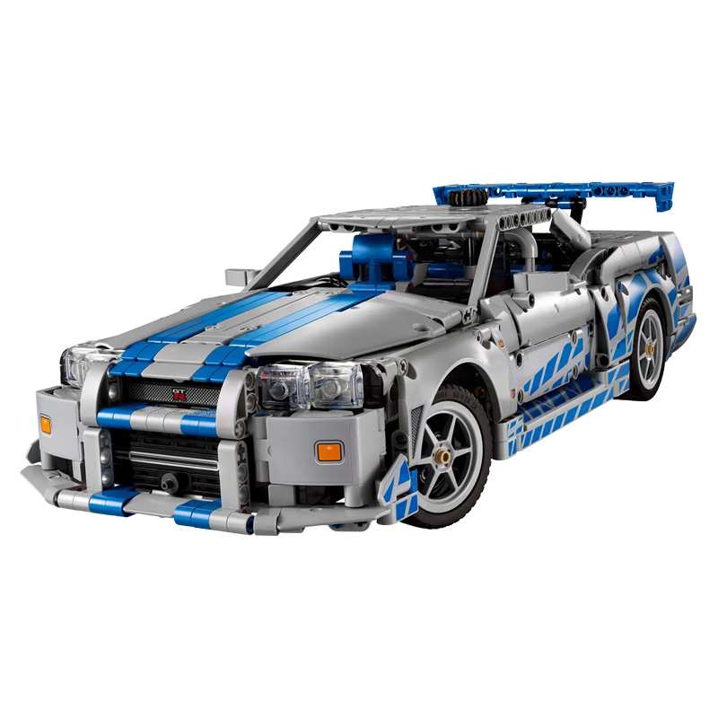 Lego Technic 42210 2 Fast 2 Furious Nissan Skyline Gt-R (R34) Carro