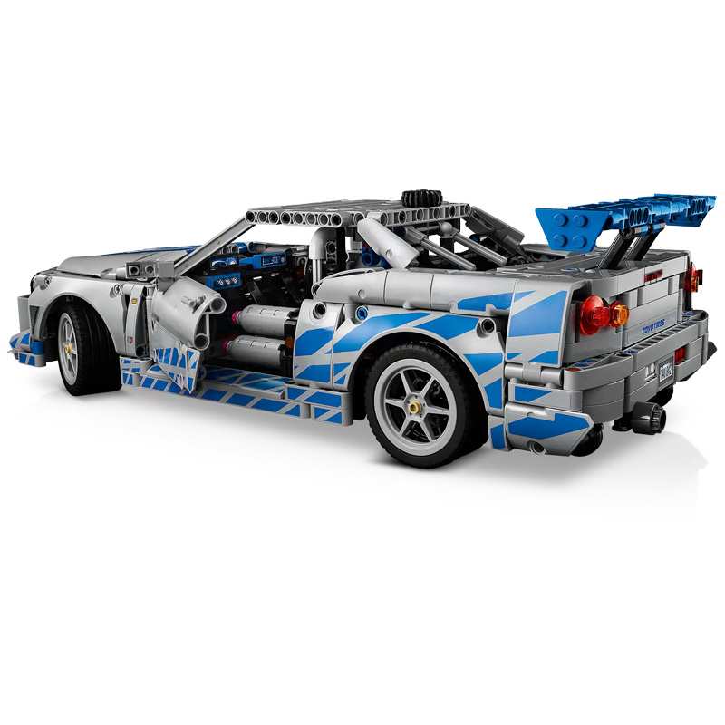 Lego Technic 42210 2 Fast 2 Furious Nissan Skyline Gt-R (R34) Carro