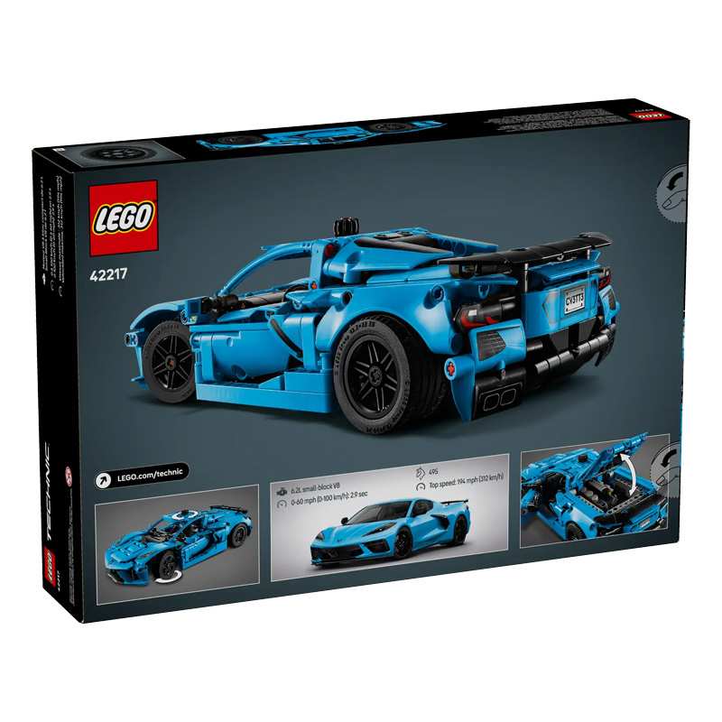 Lego Technic 42217 Chevrolet Corvette Stingray Azul