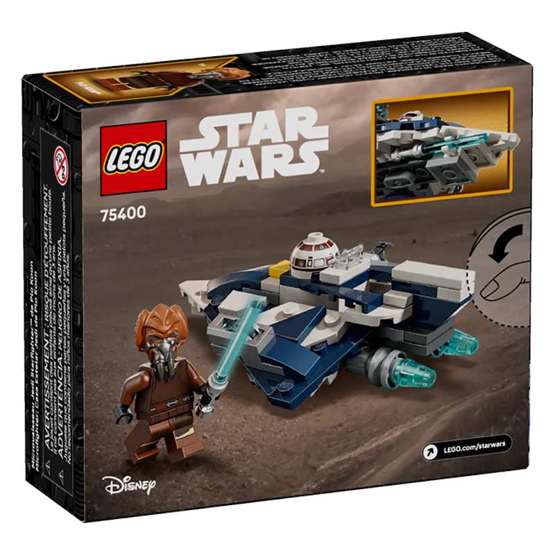 Lego Star Wars 75400 Microfighter: Caza Estelar Jedi De Plo Koon